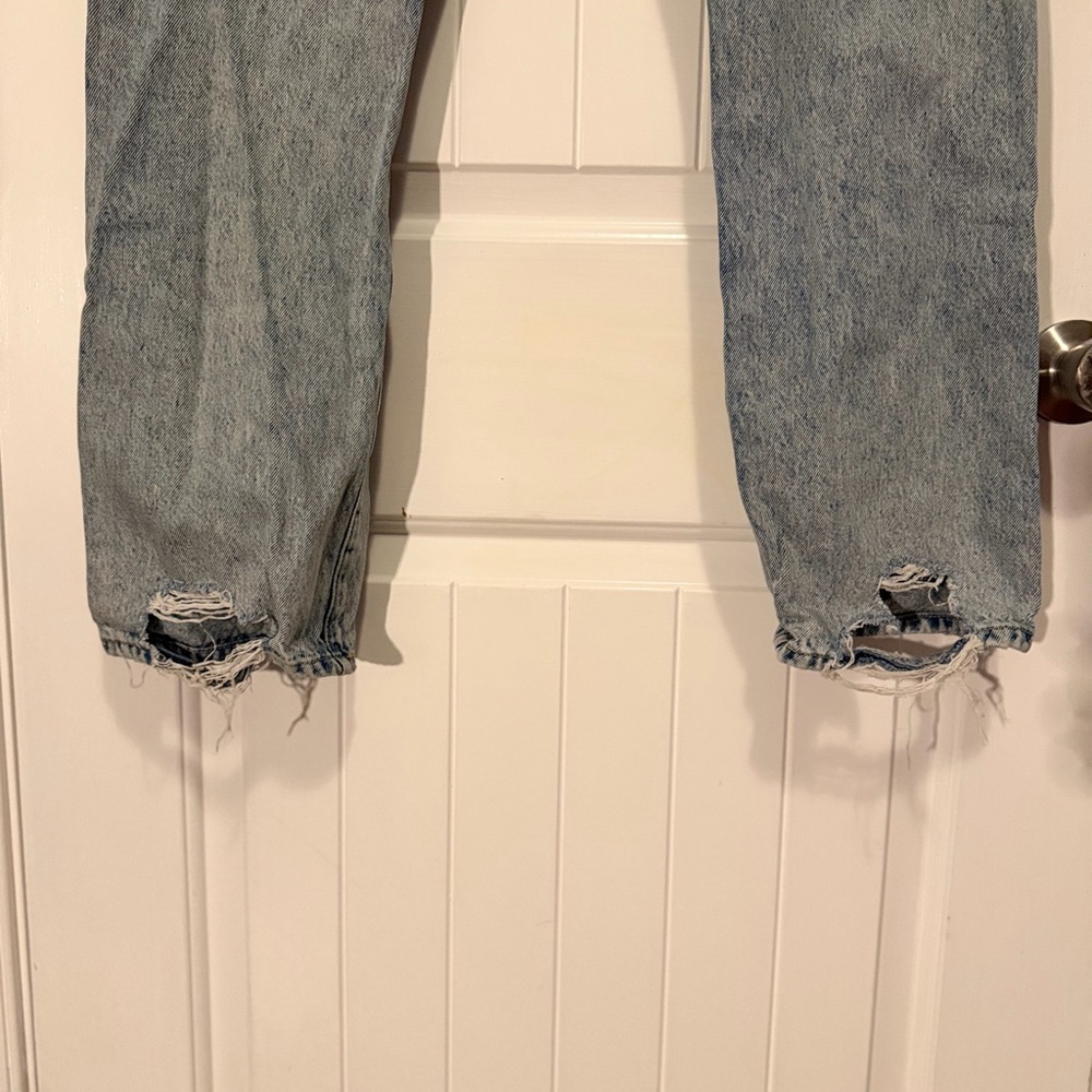 Levi's 501 women's jeans, light blue, size W32 L30 - Picture 8 of 10